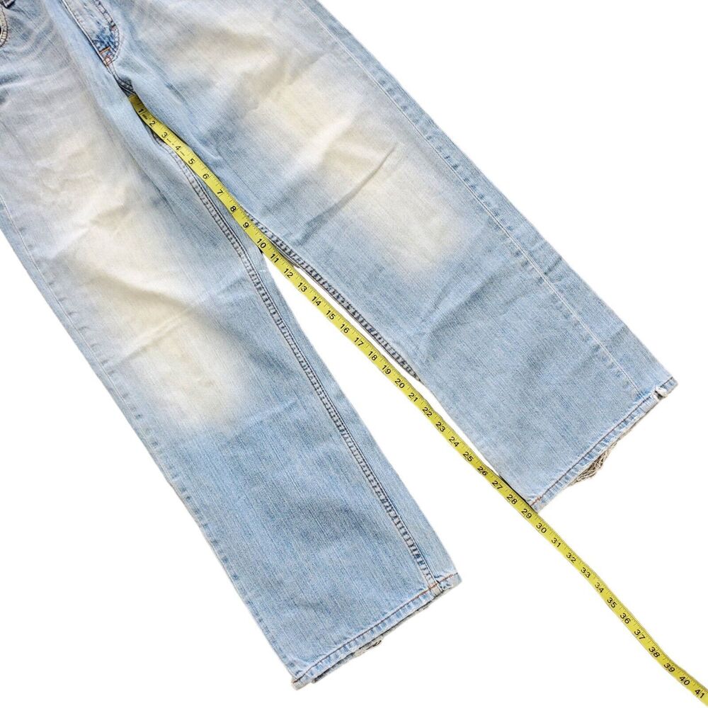 BKE 67 Jeans AUSTIN Mens 32 Lite Blue Short Casual Stone Regular Denim Outdoor - Picture 3 of 8